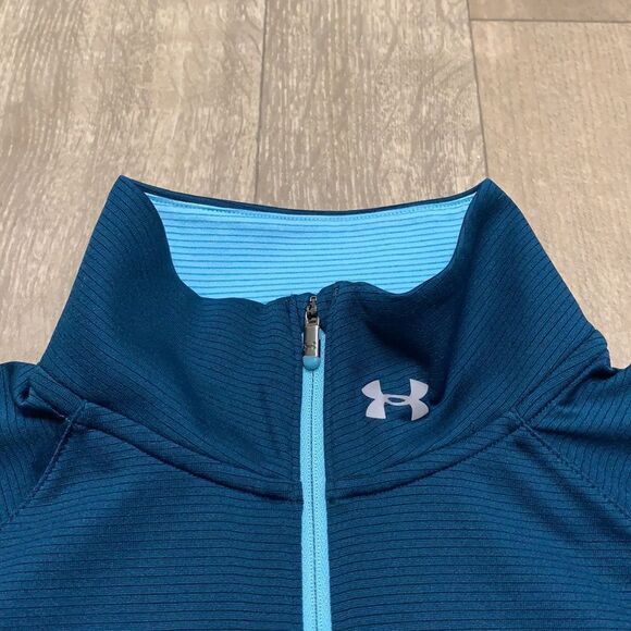 Womens Under Armour Fitted‎ Half Zip Lightweight Performance Active Pullover - Picture 3 of 7